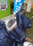 雨航（YUHANG）骑行雨衣雨披单人男女成人电瓶电动自行车防暴雨 藏青色 实拍图
