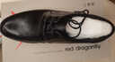 红蜻蜓真皮男鞋秋冬舒适商务休闲皮鞋高级正装德比鞋婚鞋WTA7376黑色41 实拍图