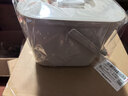 宅轻松茶桶茶渣桶垃圾过滤排水桶茶台废水桶功夫茶具配件办公茶桶白6.5L 实拍图