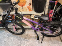 永久（FOREVER）儿童山地车儿童自行车儿童山地自行车6到12岁小学生新款变速单车 标配粉紫|单速+辐条轮+后座+车灯 20寸|身高130-160cm 实拍图