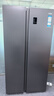 Haier【新品】海尔冰箱双开门对开门纤薄一级能效双变频风冷无霜干湿分储大容量家用智能电冰箱家电补贴 617升+黑金净化系统+90°开门悬停 实拍图