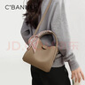 千百度（C.BANNER）头层牛皮包包女包手提包单肩轻奢菜篮子生日新年礼物送女生女友 实拍图