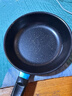 【亏本清仓】韩式麦饭石色不粘锅平底锅铁锅电磁炉不带盖 黑色小煎锅 16cm 实拍图