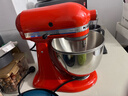 KitchenAid（凯膳怡）【政府补贴】厨师机家用进口5QT双碗和面家用烘焙机多功能搅拌机 暖橘红 5KSM165PSCHT 实拍图