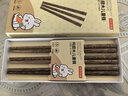 京东京造 筷子 家用食品接触级餐具无漆无蜡儿童筷【鸡翅木实木】3双装 实拍图