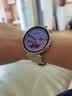 watchbond适用华为手表gt6表带女款41mm小蛮腰荔枝纹真皮表带watch gt5/gt5pro/gt4/watch5女士18mm腕带配件 荔枝纹小蛮腰圆尾-月字扣-熏衣紫 【41/42表盘】 实拍图