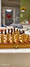 DALYKATE【人气推荐】国际象棋实木高档儿童磁性便携西洋棋子国际象棋比赛 24cm小号象棋(送双后) 实拍图
