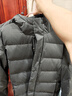 京东京造羽绒服男鸭绒加厚防寒工装面包服中长款冬外套衣服 黑色 M 实拍图