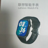 联想（Lenovo）智能手表 Watch Fit轻薄大屏血氧心率睡眠蓝牙通话健康监测穿戴运动手表手环 曜石金 男女朋友礼物 实拍图