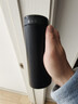 米家 保温杯 316不锈钢水杯 男女士杯子 大容量茶杯便携 350ml黑色 实拍图