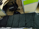 京东京造 信封式睡袋 户外露营防潮柔软贴身恒温加厚保暖冬季 军绿色1.8kg 实拍图