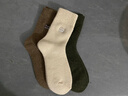 猫人3双装35%羊毛袜子男士袜子男冬季加厚保暖袜男毛圈袜睡眠袜男 实拍图