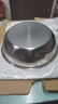 【不锈钢】和面盆厨房烘焙家用火锅盆洗菜打蛋汤锅盆醒面盆料理盆 32cm【热卖款】不锈钢 和面盆 实拍图