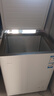 海尔（Haier）142L单温冰柜小型家用小冰柜商用冷藏冷冻两用转换冷柜小冰箱减霜一级能效BC/BD-142GHW9D 实拍图