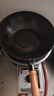京东京造 炒锅 铁锅炒菜电磁炉燃气灶平底【健康无涂层】进口极铁32cm 实拍图
