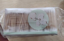 名创优品（MINISO）棉签便携装棉棒化妆掏耳棉花棒圆头+尖头双头设计200支*12小袋 实拍图