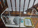 宠乐乖（CHONGLEGUAI）狗围栏宠物室内栅栏折叠拆卸笼子小中大型犬护栏60×60cm白色6片 实拍图