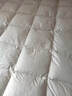 IZEIZIG双层羽绒床垫五星级酒店超软垫加厚白鹅绒双重垫被褥子家用床褥子 白色 120x200cm 实拍图