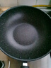 苏泊尔（SUPOR）炒锅 麦饭石色不粘锅平底煎锅无油烟炒菜锅具电磁炉燃气灶通用 EC32SP02 直径（适用3-5人） 32cm 实拍图