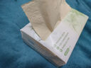 1号会员店 三层竹韧本色面巾纸 原生竹浆纸巾抽纸餐巾纸 S码100抽*24包 实拍图