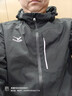 美津浓（MIZUNO）户外夹克男连帽梭织透气情侣锋衣加绒加厚加棉外套男上衣 实拍图