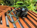 VUEFOTO适用于Nikon ZF真皮保护套尼康ZF手柄保护套相机包皮套底座壳纯手工缝制头层牛皮背带斜挎肩带配件 ZF复古绿手柄真皮保护套+真皮肩带 实拍图