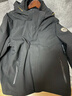 Jeep冲锋衣男女三合一可拆卸抓绒衣外套夹克户外防风防水登山服品牌黑 实拍图