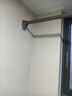 未来式 免打孔阳台伸缩晾衣杆窗帘杆卫生间挂衣凉衣服升缩承重浴帘杆 灰色 1.5~2.2米墙距适用 实拍图