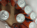 可口可乐（Coca-Cola）芬达Fanta 橙味汽水摩登罐碳酸饮料330ml*24罐 包装随机发 实拍图