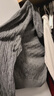 优衣库女装可机洗纽花针织连帽套头衫478871 06 铅灰色 XL /165/92 实拍图