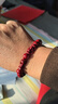 【正品】招财貔貅朱砂手串本命年转运珠手链女送老公老婆礼物 C01招财貔貅朱砂手串8MM 实拍图
