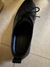 森达父亲礼物皮鞋男自营真皮牛皮上班商务正装男结婚鞋 深黑 42 实拍图