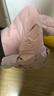 雪中飞儿童羽绒服男女童冬季新款中长款保暖加厚中大童羽绒服粉色130 实拍图