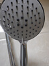 四季沐歌（MICOE）增压淋浴花洒喷头套装 浴室大面板淋浴头电镀手持花洒三件装HS122 实拍图