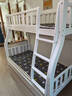 皓娜实木儿童上下床上下铺两层高低子母床小户型加厚多功能双人子母床 单梯款+床垫+书架+双抽 上铺宽0.8米下铺宽1米 实拍图