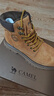 骆驼（CAMEL）王俊凯同款冬加绒户外工装马丁大黄靴男 G122W7757TR 金黄 43 实拍图