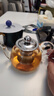 金灶（KAMJOVE）玻璃泡茶壶飘逸杯 茶道杯茶水分离杯 迷你玻璃茶壶过滤内胆茶具 AM-718/250毫升 实拍图