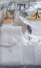 啄木鸟【舒适挺括】衬衫男秋季商务休闲质感保暖男士加绒长袖白色2XL 实拍图