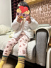 优衣库婴幼儿宝宝摇粒绒紧身裤打底裤可外穿裤子25秋冬新款478433 00 白色 110 实拍图
