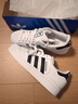 阿迪达斯三叶草小白鞋黑标贝壳头经典男女板鞋运动鞋JQ4098 实拍图