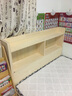 千鹏（QIANPENG） 实木床 公主床 小儿孩童床单人床小学生青少年书架储物床家具 原木无漆床+5厘米椰棕床 1.2米*2米 实拍图
