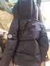 京东京造羽绒服男鸭绒加厚防寒工装面包服短款冬季外套衣服 黑色 M 实拍图