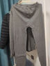 三枪男士内衣 男秋冬纯棉老年保暖套装爸爸秋衣秋裤 中厚秋衣秋裤套 深麻灰（圆领） 100%棉 XL （175建议 135-150斤） 实拍图
