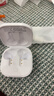QCY T13 真无线蓝牙耳机 运动耳麦 主从切换4麦通话降噪 耳机快充 全手机通用 白色 实拍图
