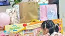 Little  Naive儿童秋冬季丝绒拼接纱裙女童表演晚礼服生日蛋糕连衣裙 粉色 120 实拍图