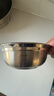 三四钢®316不锈钢盆碗食品级汤盆和面盆打蛋洗菜盆厨房家用加厚料理盆 18cm 1个 80%客户选择 实拍图