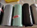 京东京造 平口垃圾袋28*22cm*240只 10μ1丝 三色分类厨房家用加厚袋迷你 实拍图