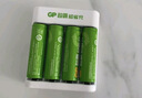 超霸（GP）充电电池 5号电池 配4节电池充电器套装适用玩具/遥控器/鼠标键盘单件包邮 实拍图