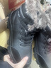 全洲狼 雪地靴男冬季新款东北棉鞋男大码抗寒防水加绒保暖轻便防滑靴子 黑色棉鞋-升级版 加绒 42 (260mm) 实拍图