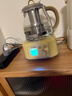 北鼎（Buydeem）养生壶全玻璃烧水壶自营多功能炖煮壶煮茶壶一体办公室家用恒温壶电热水壶1.2L FK571小鹅黄+茶篮 实拍图
